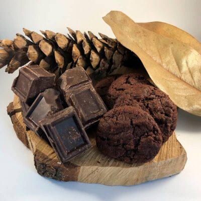 Biscotti cioccolato fondente e fior di sale